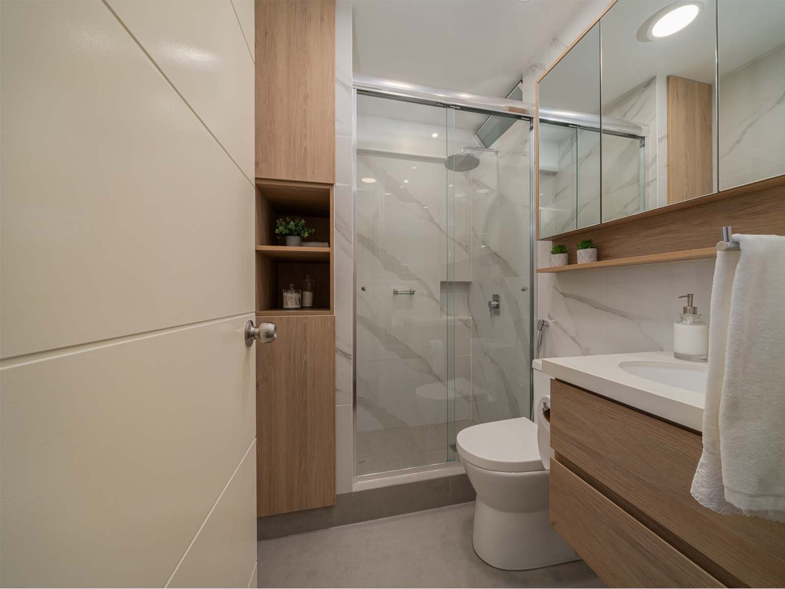 Bathroom remodeling project