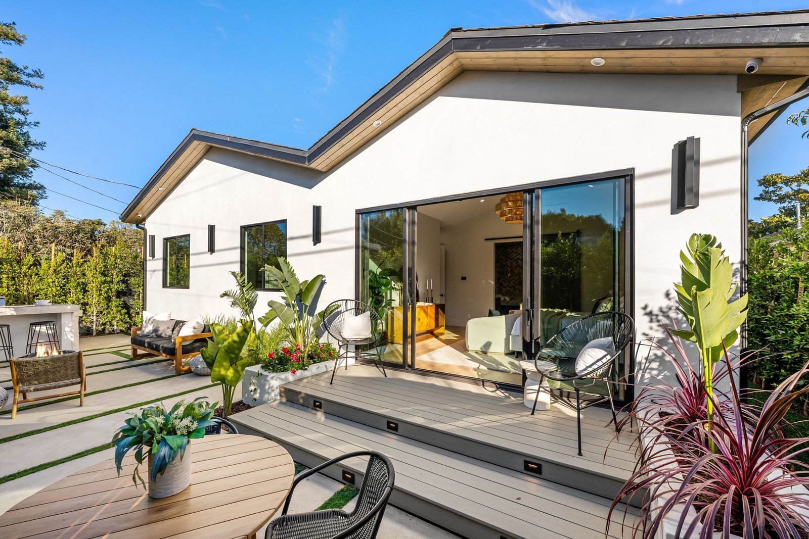 Garage conversion living space in Costa Mesa CA